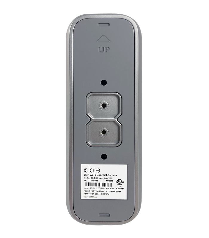 clare controls doorbell